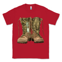 Red soldier boots Classic Tee - RanaPortraitStore