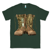 Sports Green soldier boots Classic Tee - RanaPortraitStore
