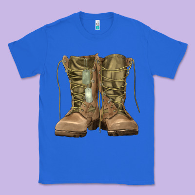 Soldier Boots Classic Tee Designed By Ranaportraitstore