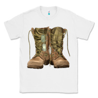 White soldier boots Classic Tee - RanaPortraitStore