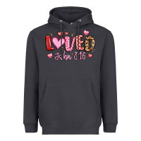 Smoke loved john 3 16 Heavyweight Hoodie - LillyAllenDesigns
