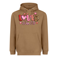 Toasted Coconut loved john 3 16 Heavyweight Hoodie - LillyAllenDesigns