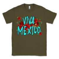 Army Green viva mexico long live mexico Classic Tee - Jasminsmagicworld
