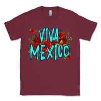 Burgundy viva mexico long live mexico Classic Tee - Jasminsmagicworld