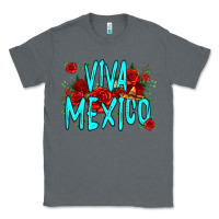 Charcoal Heather viva mexico long live mexico Classic Tee - Jasminsmagicworld