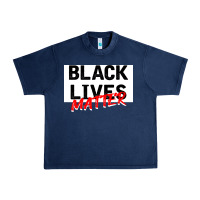 Navy Black Lives Matter Urban Heavy Tee - Bettercallsaul