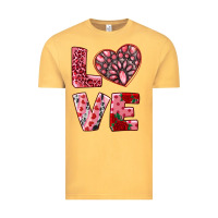 Love  With Pink Gemstone Vintage Tee | Teevron