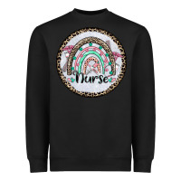 Black nurse coaster Heavyweight Sweatshirt - CowGirlArtShop