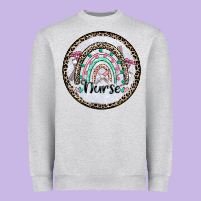 Nurse Coaster Heavyweight Sweatshirt Designed By Cowgirlartshop