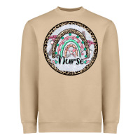 Mushroom nurse coaster Heavyweight Sweatshirt - CowGirlArtShop