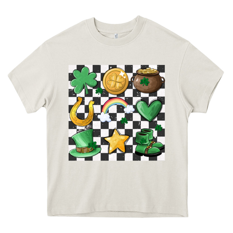Checker Board Lucky Charms Heavy Core Tee by MaliasSmallBusiness | Teevron