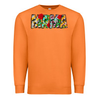 Carrot floral animal print mama Premium Sweatshirt - CowhideDigitalArt