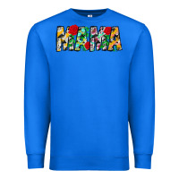 True Royal floral animal print mama Premium Sweatshirt - CowhideDigitalArt