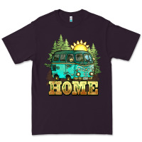 Plum camping caravan home Premium Tee - NancyCooperArtShop