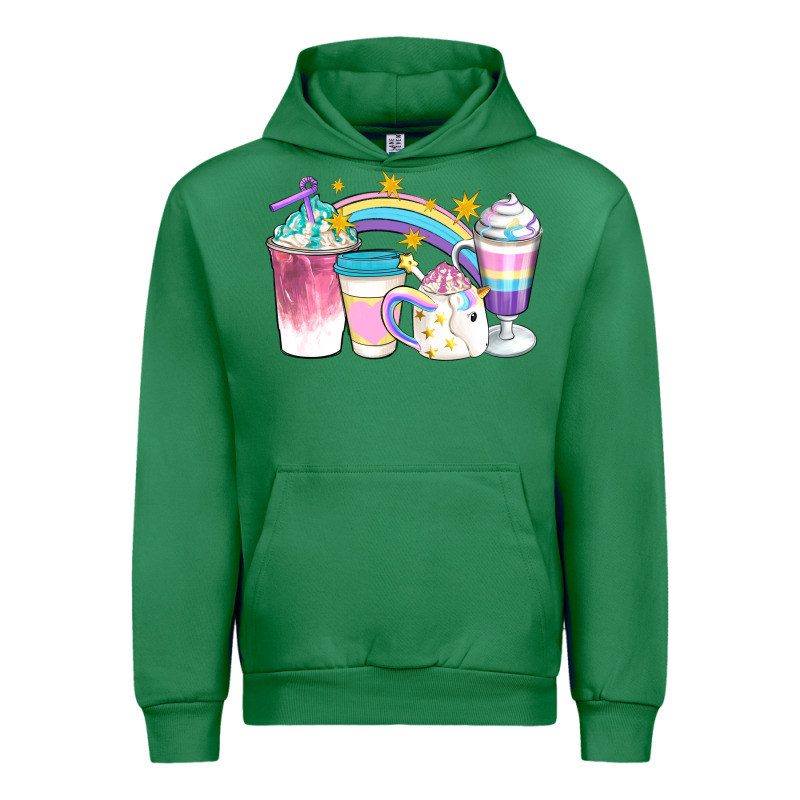 Unicorn Coffee Cups Urban Hoodie by Artiststas | Teevron