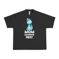 Pigment Black Mommy Saurus Rex Mom Mom Gift Dino Urban Heavy Tee - Bettercallsaul