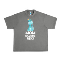 Mommy Saurus Rex Mom Mom Gift Dino Urban Heavy Tee | Teevron