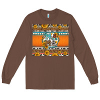 Chestnut sunflowers hexagon frame mama Long Sleeve Tee - Jasminsmagicworld