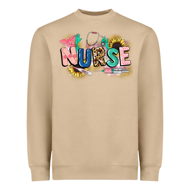 Nurse Heavyweight Sweatshirt by CowGirlArtShop | Teevron