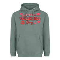 Sage happy valentine's day Heavyweight Hoodie - LillyAllenDesigns