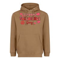 Toasted Coconut happy valentine's day Heavyweight Hoodie - LillyAllenDesigns