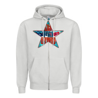 Dove Grey Oh my stars Zipper Hoodie - FaDigitalArtStudio