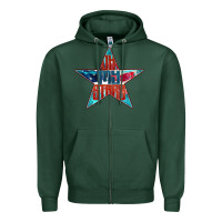 Sports Green Oh my stars Zipper Hoodie - FaDigitalArtStudio