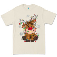 Bone Christmas reindeer Premium Tee - MaliasSmallBusiness