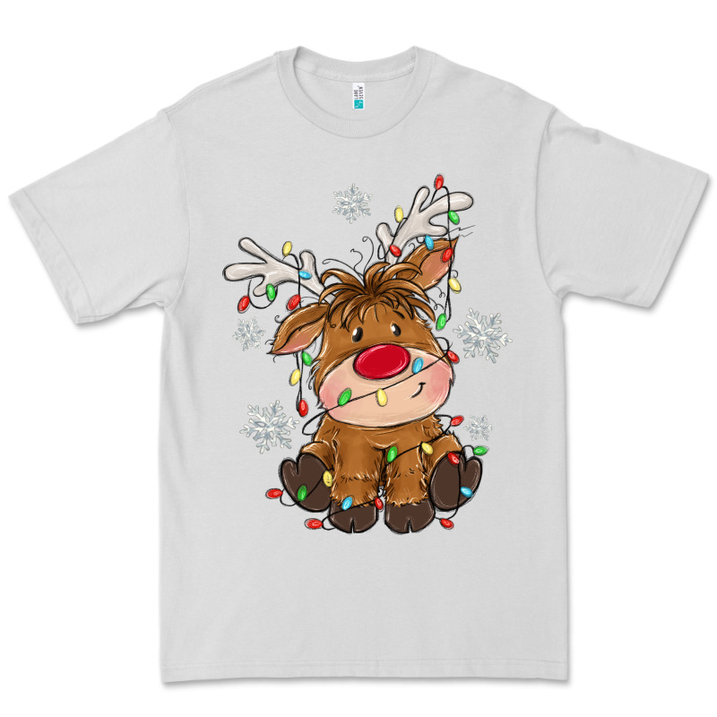 Christmas Reindeer Premium Tee by MaliasSmallBusiness | Teevron