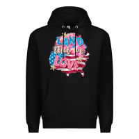 Black Merica leopard lightning bolt Premium Hoodie - FaDigitalArtStudio