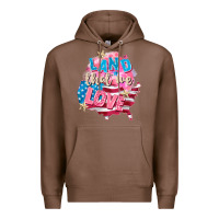 Chestnut Merica leopard lightning bolt Premium Hoodie - FaDigitalArtStudio