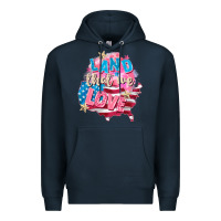 Navy Merica leopard lightning bolt Premium Hoodie - FaDigitalArtStudio