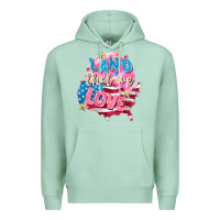 Seafoam Merica leopard lightning bolt Premium Hoodie - FaDigitalArtStudio
