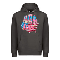 Smoke Merica leopard lightning bolt Premium Hoodie - FaDigitalArtStudio
