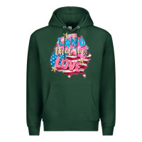 Sports Green Merica leopard lightning bolt Premium Hoodie - FaDigitalArtStudio