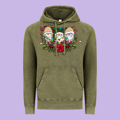 Christmas Gnomes Vintage Hoodie Designed By Bettercallsaul