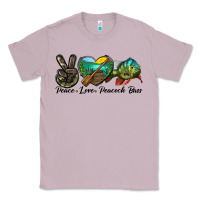 Lilac Peace Love Peacock Bass Classic Tee - LillyAllenDesigns