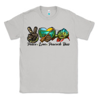 Moon Dust Peace Love Peacock Bass Classic Tee - LillyAllenDesigns