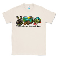 Natural Peace Love Peacock Bass Classic Tee - LillyAllenDesigns