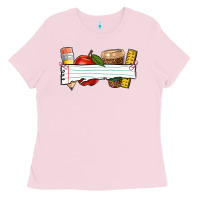 Bubblegum Pink teacher custom Ladies Tee - NancyCooperArtShop