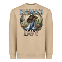 Mushroom Mama's Boy western Cowboy boots cactus Heavyweight Sweatshirt - HowdyJamesFarm