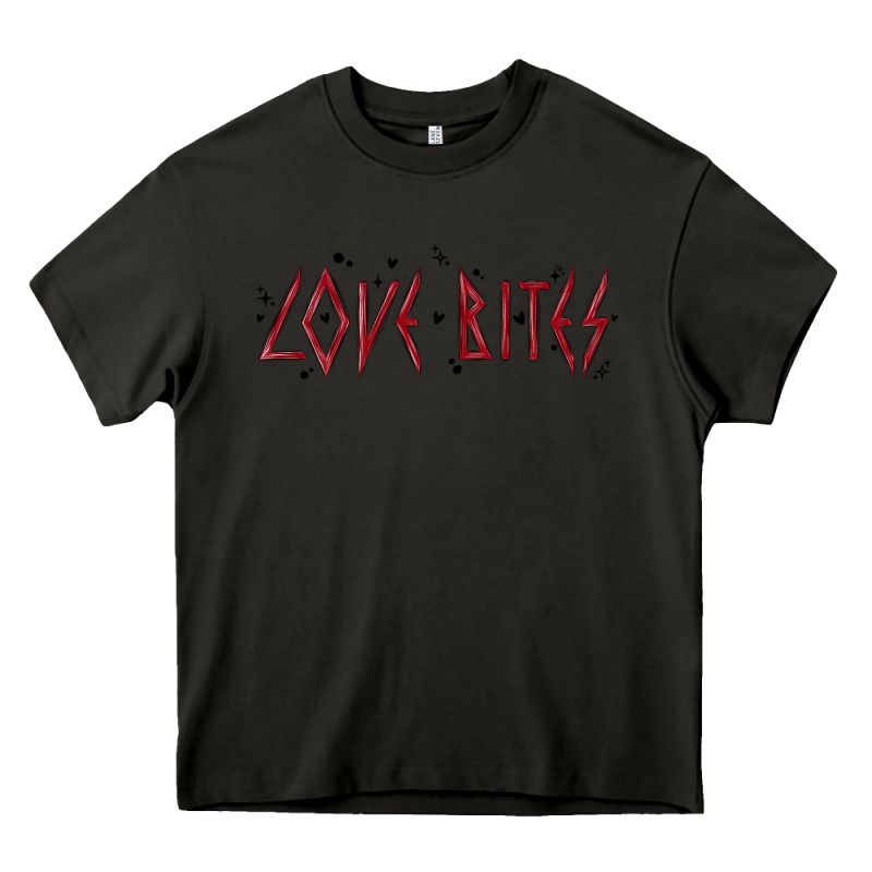 Love Bites Heavy Core Tee by MaliasSmallBusiness | Teevron