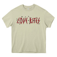 Mossy love bites Heavy Core Tee - MaliasSmallBusiness
