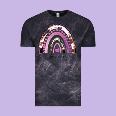 Valentines Day Rainbow, Valentines Day Rainbow Cowhide, Vintage Tee Designed By Bettercallsaul