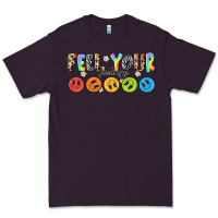 Plum feel your feelings Premium Tee - NancyCooperArtShop