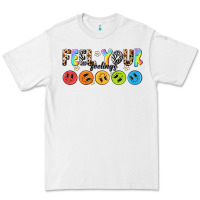 White feel your feelings Premium Tee - NancyCooperArtShop