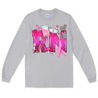 Moon Dust Breast Cancer RN Registered Nurse Long Sleeve Tee - texasbilliewilder