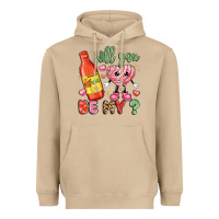 Mushroom will you be my Heavyweight Hoodie - LillyAllenDesigns