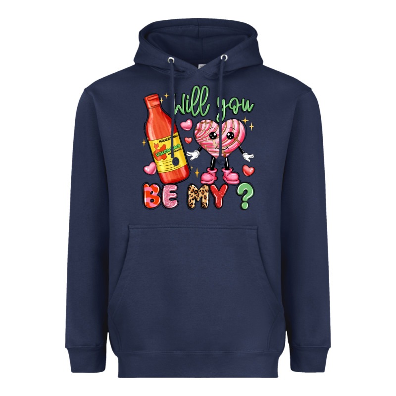 Will You Be My Heavyweight Hoodie by LillyAllenDesigns | Teevron