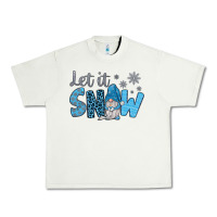 Pistachio let it snow Urban Heavy Tee - JahusDesignShop